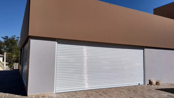 porta de enrolar residencial