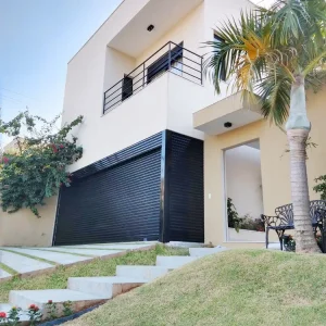 porta de aço de enrolar de garagem residencial